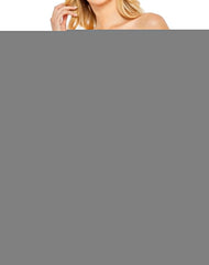 White Feather Strapless Mini Dress -Final Sale